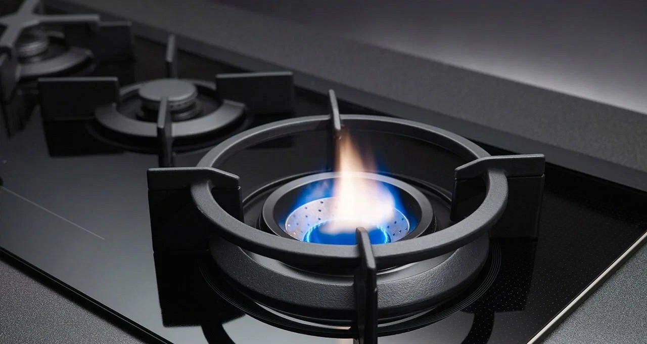 WOK-конфорка на газовой варочной поверхности