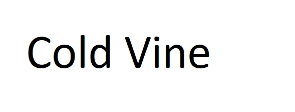 Cold Vine