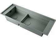  Мойка Omoikiri Мойка Sintesi PRO 114-2-U/I-WG Artceramic/wind green