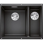  Мойка Blanco SUBLINE 340/160-U Silgranit антрацит, чаша слева