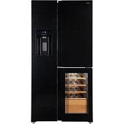  Холодильник Hiberg i-RFS 750G B Inverter Wine