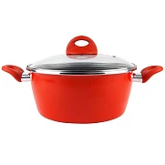  Кастрюли Vitrinor Кастрюля низкая с крышкой Pomodoro 24