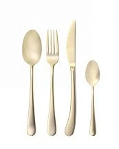  Наборы столовых приборов Bugatti Набор из 24 столовых приборов в упаковке Gallery SETTIMOCIELO CHAMPAGNE ISCH-056S50MB