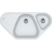  Мойка Franke AZG 661-E стоп-вентиль , белый