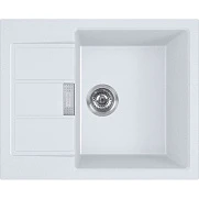  Мойка Franke S2D 611-62/500 цвет белый, вентиль-автомат
