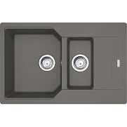  Мойка Franke Мойка UBG 651-78 3,5", серый камень, стоп-вентиль в комплекте, монтаж Fast Fix, монтаж на столешнице от 12 мм