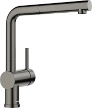  Смеситель Blanco LINUS-S Dark steel