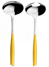  Наборы столовых приборов Bugatti Набор из 2-х приборов для салата GLAMOUR GL6U-021F14/15