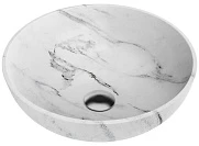  Раковины для ванной Omoikiri Hitomi-WH Marble