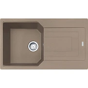  Мойка Franke UBG 611-86 3,5", миндаль, стоп-вентиль в комплекте, монтаж Fast Fix, монтаж на столешнице от 12 мм