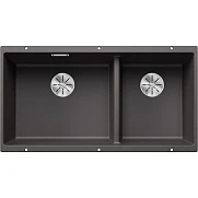 Мойка Blanco SUBLINE 480/320-U Silgranit тёмная скала