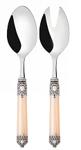  Наборы столовых приборов Bugatti Набор из 2-х приборов для салата в упаковке Lux RINASCIMENTO RIBA-N2414/15