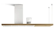  Вытяжка Elica BIO ISLAND WH/A/120X53 ROVERE