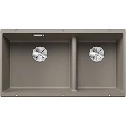  Мойка Blanco SUBLINE 480/320-U Silgranit серый беж