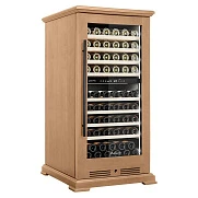  Винный шкаф Meyvel MV99PRO-KBT2 (Натуральный бук)
