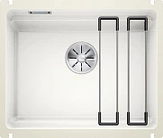  Мойка Blanco ETAGON 500-U керамика PuraPlus глянцевый белый