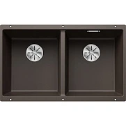  Мойка Blanco SUBLINE 350/350-U Silgranit кофе