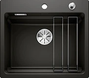  Мойка Blanco ETAGON 6 керамика PuraPlus черный