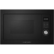  Встраиваемая микроволновая печь HiSTORY MIH 38BG MBK