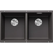  Мойка Blanco SUBLINE 350/350-U Silgranit темная скала