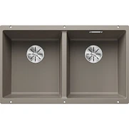  Мойка Blanco SUBLINE 350/350-U Silgranit серый беж