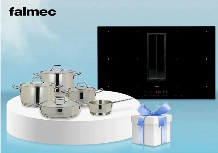 Акция! Подарок при покупке варочной панели Falmec со встроенной вытяжкой