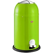  Ведра для мусора Wesco Ведро для мусора с заслонкой и педалью Kickmaster Junior 12 л , цвет зеленый лайм