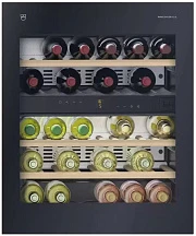  Винный шкаф V-Zug KWUCSL60 R, Черное зеркальное стекло