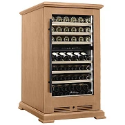  Винный шкаф Meyvel MV77PRO-KBT2 (Натуральный бук)