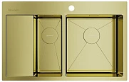  Мойка Omoikiri Akisame 78-2-LG-R