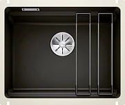  Мойка Blanco ETAGON 500-U керамика PuraPlus черный