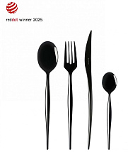  Наборы столовых приборов Bugatti Набор из 24 столовых приборов в упаковке Gallery Natura Black Diamond IBD-009S50MB