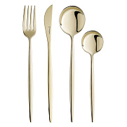  Наборы столовых приборов Liberty Jones Набор из 16 предметов Globe, золотистые