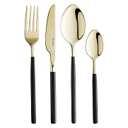  Наборы столовых приборов Liberty Jones Набор из 16 предметов Duality, золотистые