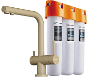  Комплект смеситель с фильтром Omoikiri Комплект Nagano-CH-P + Pure drop Lite