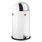  Ведра для мусора Wesco Ведро для мусора с заслонкой и педалью Kickboy 40л , цвет белый