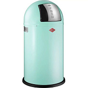  Ведра для мусора Wesco Ведро для мусора с заслонкой 50л (цвет мята), Pushboy