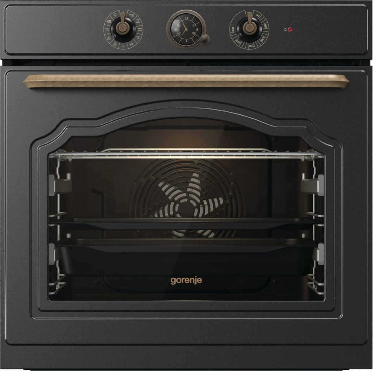 Электрический духовой шкаф gorenje bo6735cli